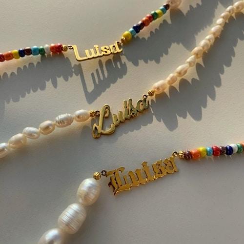 Custom name plate (pre order) - luisajewellery